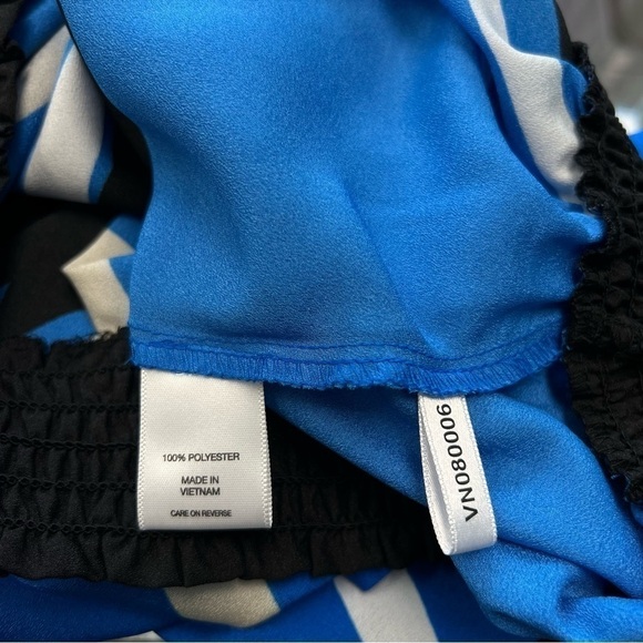 NEW York & Company Dolman Batwing Banded Blouse Top‎ Women’s Medium M - Picture 6 of 6